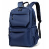 Large Capacity Blue Laptop Backpack – Multi-Functional Travel & School Bag
