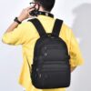 Large Capacity Black Backpack for Laptop - Multi-Functional Travel Backpack, School Bag & Work Commuter Backpack