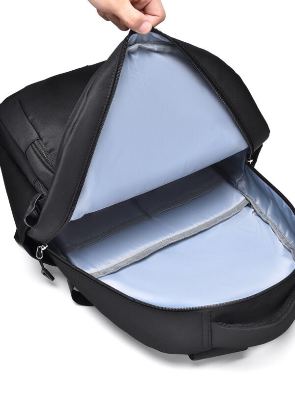 Large Capacity Black Backpack for Laptop - Multi-Functional Travel Backpack, School Bag & Work Commuter Backpack