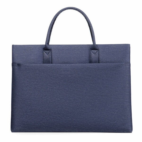 Blue Business Laptop Bag - Professional Briefcase & Messenger Bag