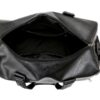 Leather Sports Duffle Bag - Oversized Yoga & Gym Tote with Travel Compartment