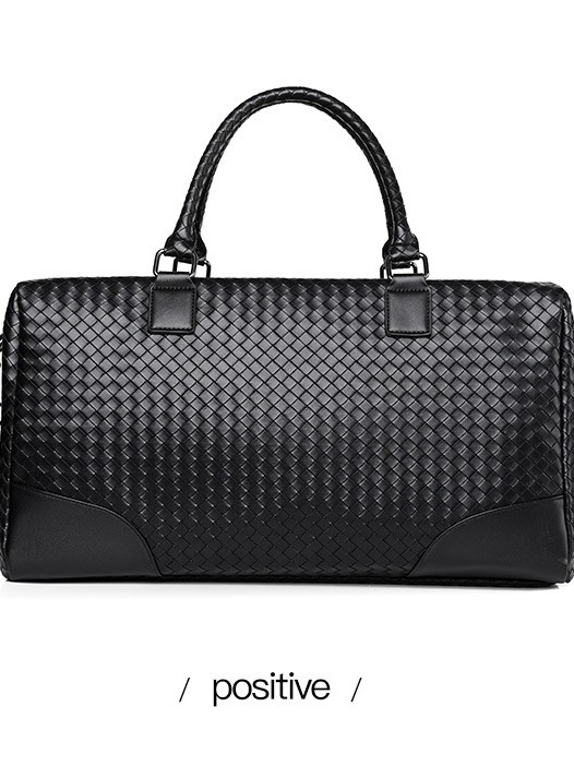 Leather Sports Duffle Bag - Oversized Yoga & Gym Tote with Travel Compartment